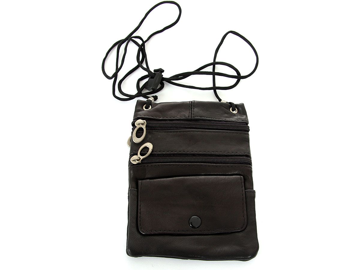 Wholesale Handbags #1101-a Genuine leather pouch.