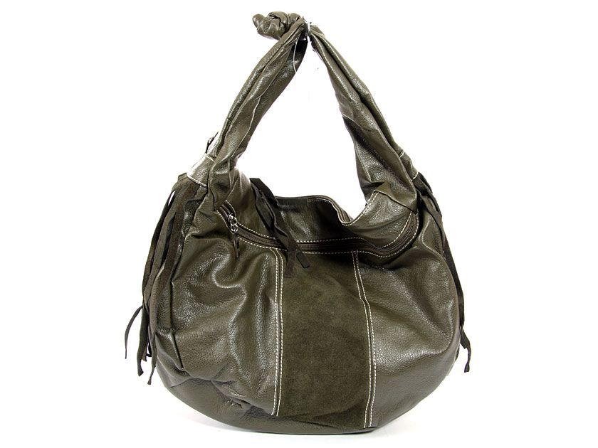 Wholesale Handbags #1136-a Large hobo bag has a top