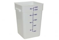 PP Square Food Storage - 22 QT.