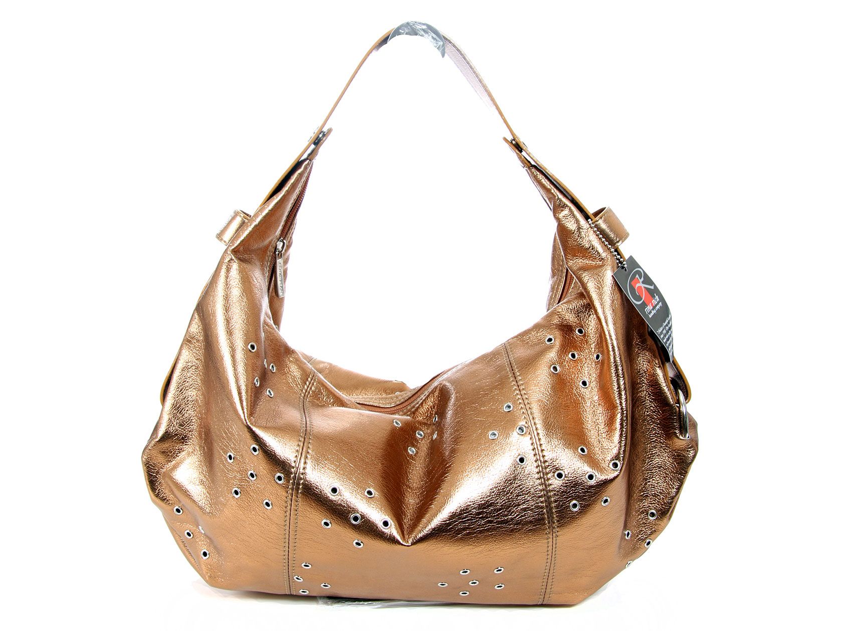Wholesale Handbags #p720-bz Rina Rich PU Handbag. top zipper closing ...