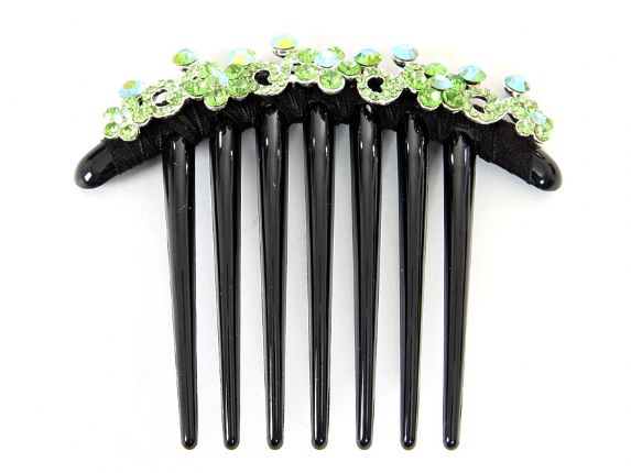 Wholesale Handbags #xl-014150 Plastic Hair clip with stones