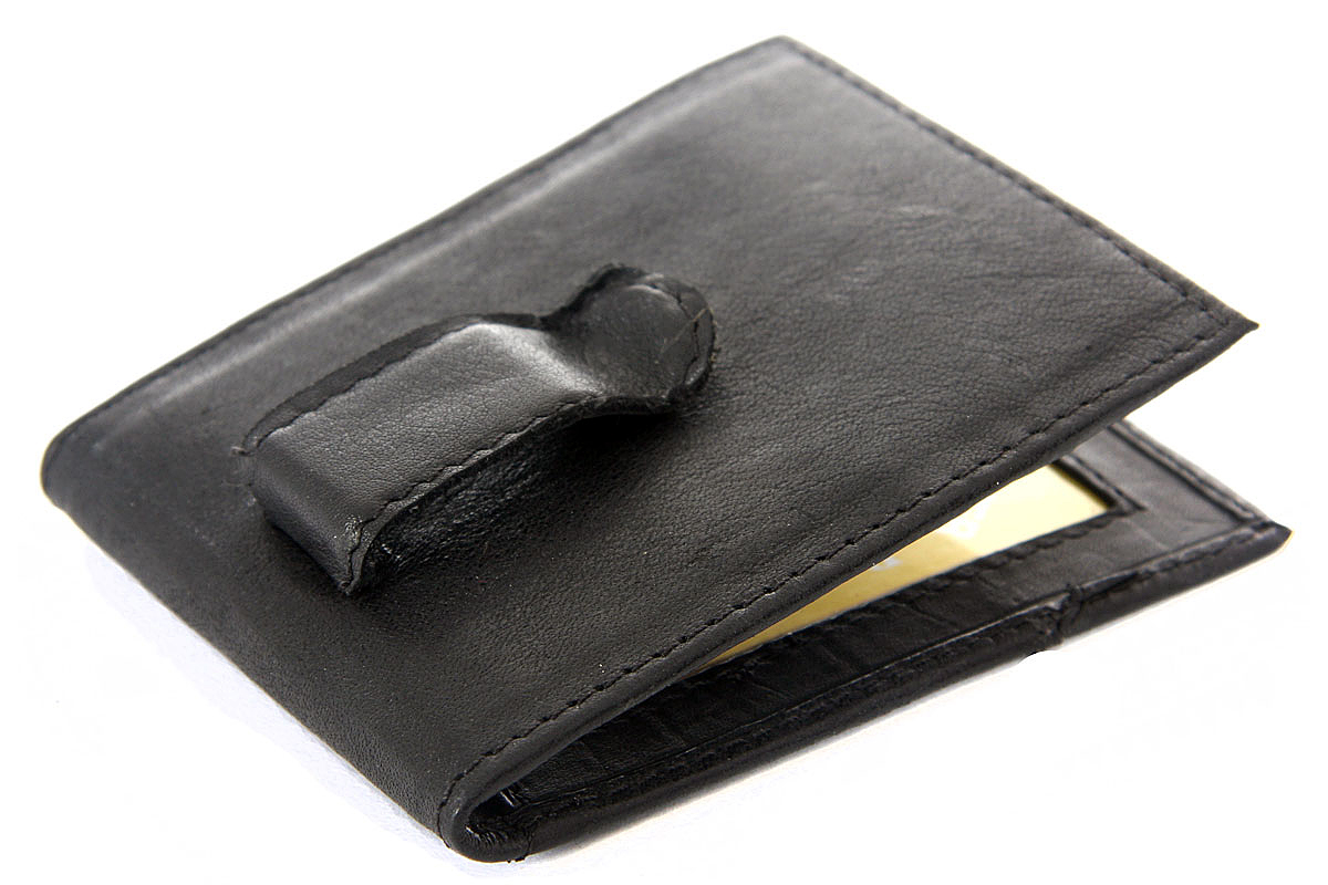 Lot of 12 Leather Money Clip Slim Credit Card Id Holder Wholesale Dozen Black | eBay